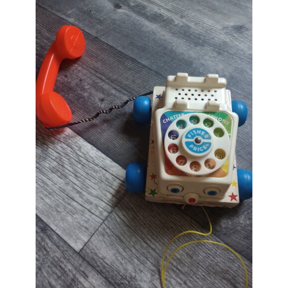 Fisher Price Toy Wooden Telephone, Vintage 1961 - Picture 3 of 6